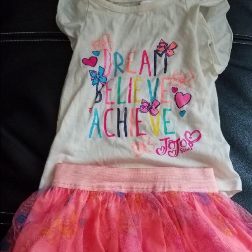 JoJo Siwa skirt set